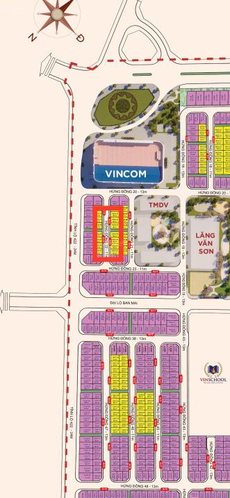 DUY NHẤT CĂN LIỀN KỀ 96M TRỤC ĐƯỜNG THÔNG ĐỐI DIỆN VINCOM, GẦN KHU DÂN CƯ - GIÁ 21,4 TỶ - TẶNG 300