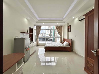KHAI TRƯƠNG STUDIO BAN CÔNG FULL NT NHÀ THANG MÁY GẦN CV GIA ĐỊNH