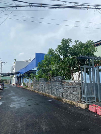 cho thuê căn góc, đường nhựa xe tải chạy vô tư 168m2 có gác