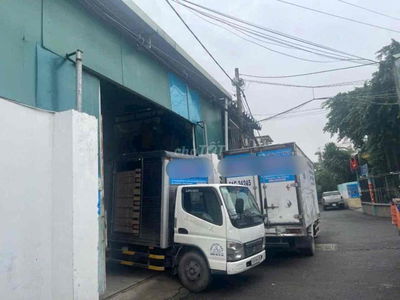 Kho xưởng nền gạch điện 3 pha hẻm tải 450m2