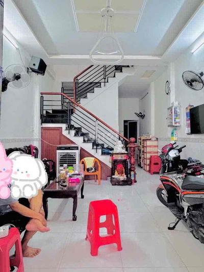 TRỆT 1 LẦU, 3 Pn - 4 x 12 - gần HẺM XE HƠI Quang Trung, p8 Gò Vấp