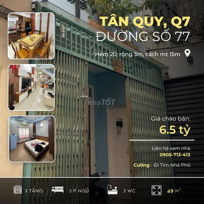 Bán nhiều căn Q7 Tân Quy từ 5 tỷ - giỏ hàng các căn *** hiện tại.