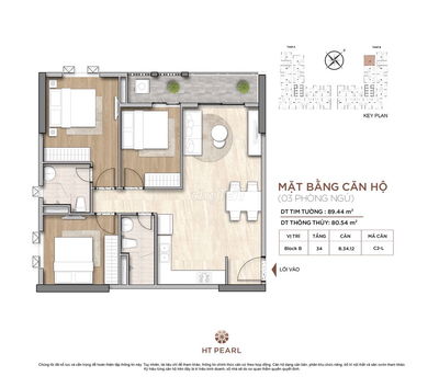 Căn hộ HT Pearl sổ sẵn, cuối Phạm Văn Đồng, giá chỉ tử 38tr/mm2