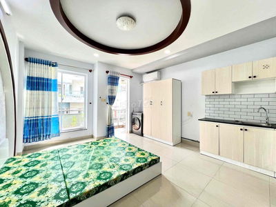 Cho Thuê Studio Balcon 30m2 Giặt Riêng 3ng2xe Ngay ĐH Bách Khoa Quận 1