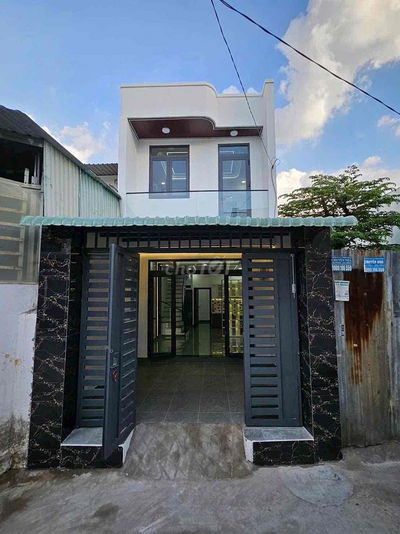 Nhà Mới Hoàn Thiện 90% - Nhà Trệt Lầu 1/ Hà Huy Giáp - Quận 12