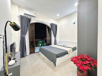 Cho Thuê 1PN 55m2 Mới 100% Bình Thạnh_Máy giặt riêng_Thang máy_Ban Côn