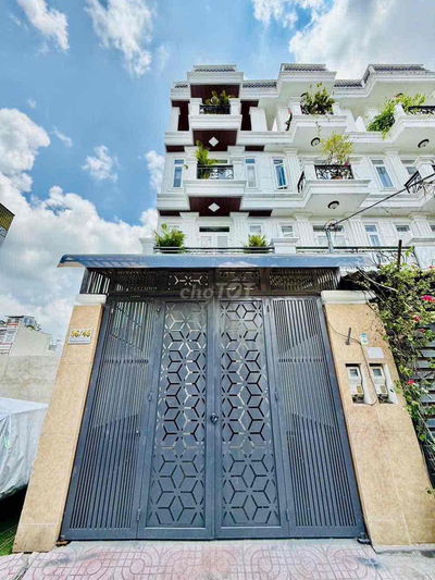 Bán nhà mặt tiền thạnh xuân 23 đúc 3 lầu full nội thất