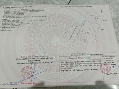 Bán nhà tầng.3 ...kiệt  ô tô 5m..
Kv sơn tra ...
Dt 60m2...ngang.5m .