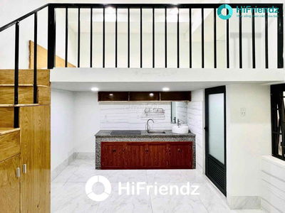 Phòng trọ dạng gác 35m2 ngay sát đại học sư phạm sài gòn