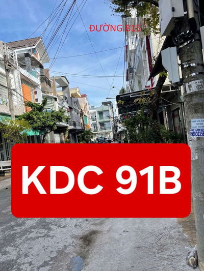 BÁN NỀN - ĐƯỜNG B19, B30, B34, LÊ CHÂN - KDC 91B