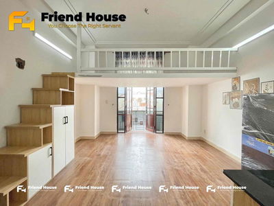 Căn hộ có gác 35m2 bancol  thoáng rộng cho 4-5 ng ở Lê Đức Thọ Gò Vấp