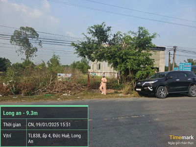 Đất MT đường ĐT838 ĐỨC HUỆ, LONG AN