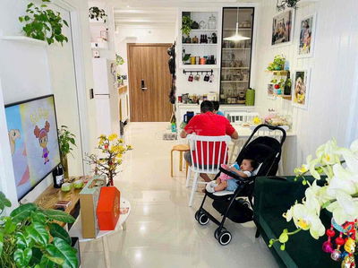 Căn hộ 65m2 2PN2WC Q7 Riverside Hưng Thịnh Đào Trí