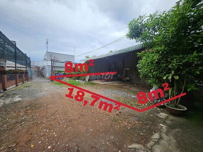 BÁN MIẾNG ĐẤT GẦN ĐƯỜNG CMT8  _CÁCH CHỢ LÁI THIÊU 700M _THỔ CƯ