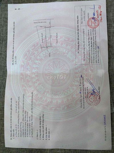 Chủ cần bán gấp lô góc 2  Mặt Đường Tiểu Trà, Hưng Đạo, Dương Kinh.