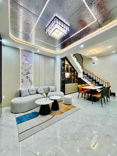 NHÀ MỚI NGAY CHỢ GÒ VẤP - 2 TẦNG 60M2 - HOÀN CÔNG - HƠN 5TỶ TL