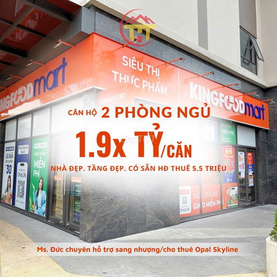 2PN NHÀ ĐẸP CÓ BAN CÔNG, CÓ SẴN HĐ THUÊ 5.5TR/THÁNG. HỖ TRỢ VAY LS TỐT