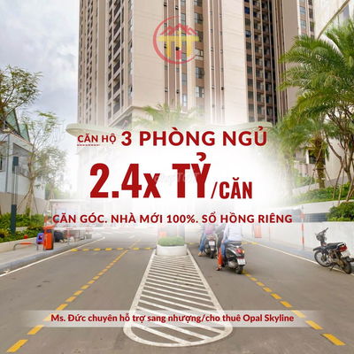 Thời điểm vàng để sở hữu căn góc 3PN tại Opal Skyline. Nhà mới giá tốt