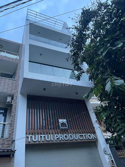 NHÀ MỚI 4 TẦNG MT ĐƯỜNG SỐ TÂN QUY,  DT 4,5 X 20M
