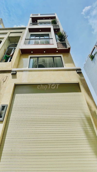 HẺM XE HƠI – 5 TẦNG (55m², nở hậu) – THỐNG NHẤT, GÒ VẤP –  HƠN   6 TỶ