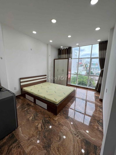 STUDIO CỬA SỔ LỚN FULL NỘI THẤT NGAY BÌNH THẠNH