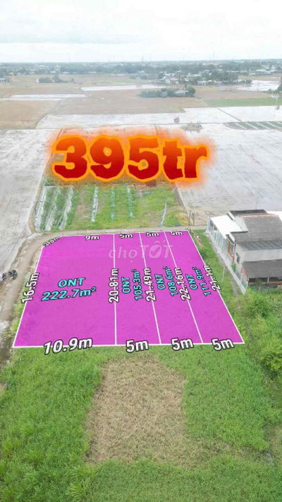 Thổ cư dân đông, đường rộng, gần nhựa, giá rẻ