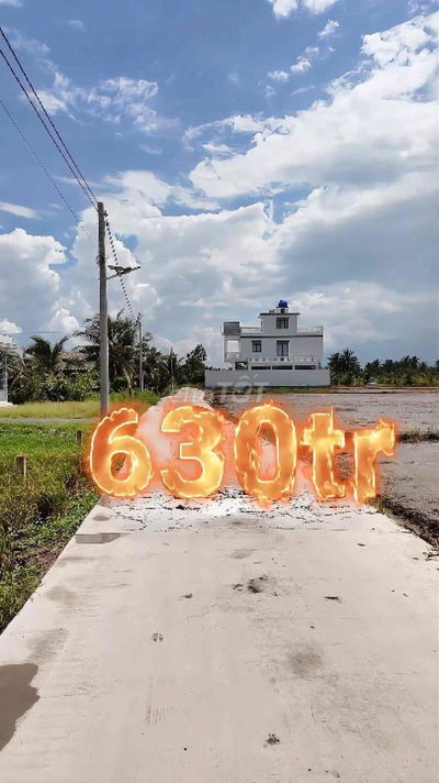 Thổ cư sát tỉnh lộ 833, gần trung trâm, dự án lớn, tiềm năng cao
