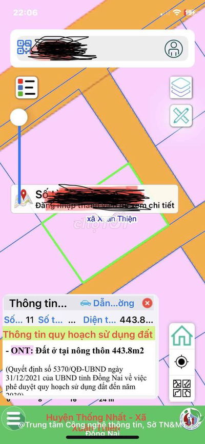 bán lô đất 2 mặt tiền