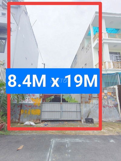 LÔ ĐẤT 166M2 (8.4X20M)- HXH NGAY SAU CHỢ BÌNH TRIỆU- QL13