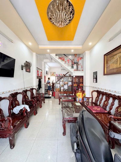 Nhà Bình Tân - Giáp Quận 6 - Ô Tô Ngủ Nhà - 72M2 - BTCT 4 Tầng