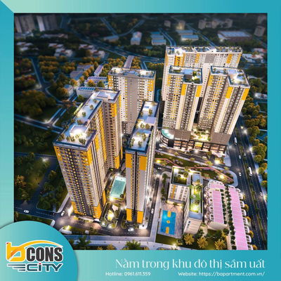Bcons city làng đại học tháp EMERAL có cam kết thuê 12tr/tháng