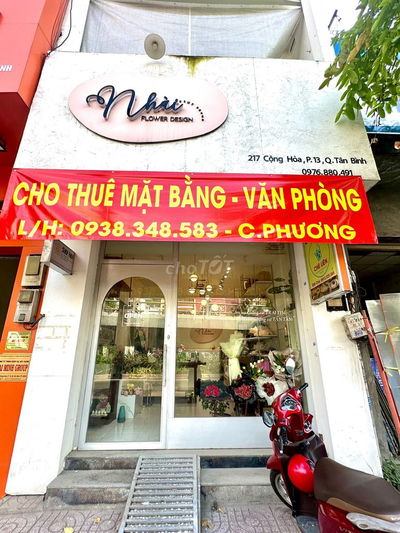 CHÍNH CHỦ CHO THUÊ MẶT BẰNG HOẶC VĂN PHÒNG MẶT TIỀN ĐƯỜNG CỘNG HÒA