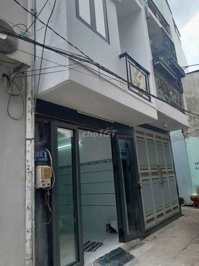 Nhà 1 Lầu Bình Tân mới hẽm xe hơi 2 PN