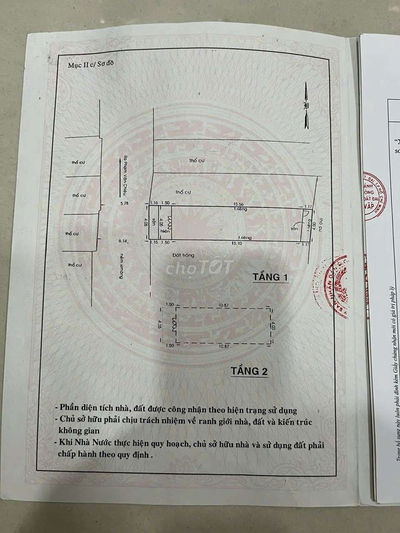 Cần bán nhà hẻm xe hơi