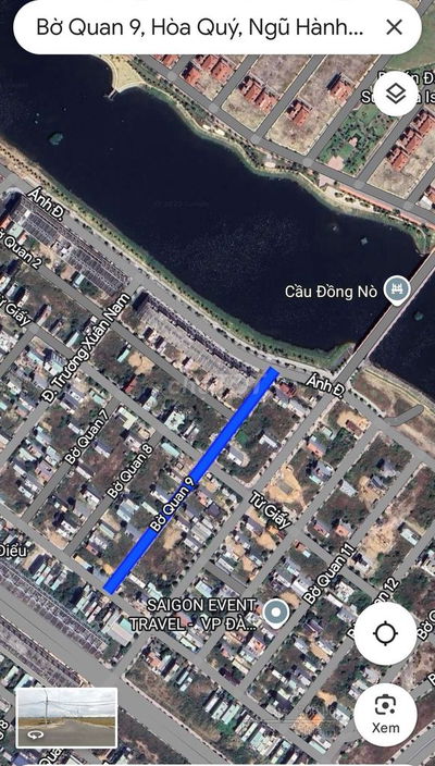 🏡 BÁN LÔ ĐIỆN ÂM BỜ QUAN 9 – NAM HÒA XUÂN, GẦN SÔNG & SUNNEVA