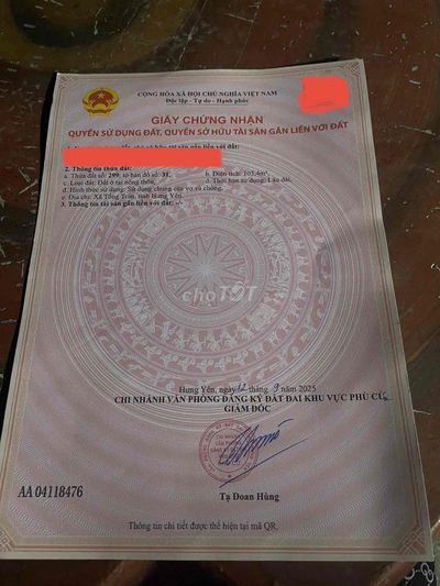 em đang cần tiền lên bán mảnh đất thổ cư.