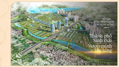 Alluvia City liền kề 120m² - Thành phố nghỉ dưỡng khoáng nóng đầu tiên ngay cửa ngõ Hà Nội