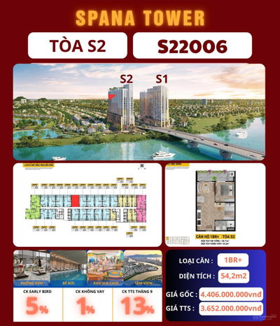 SUN SPANA TOWEW ĐÀ NẴNG, CĂN HỘ HOT TÒA S2 TẦNG CAO VIEW SÔNG, BIỂN, PHÁO HOA-GIÁ GỐC CĐT SUN GROUP