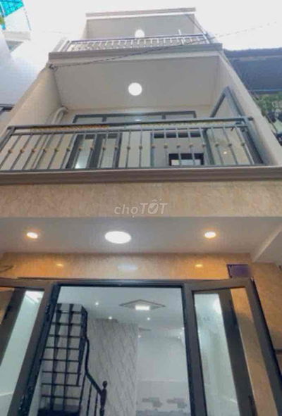 Nhà Đẹp 3 Tầng — Gần Minh Phụng Hậu Giang Văn Thân (3.5m x 9m)