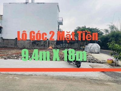 ✅ĐẤT 9.4m X 17m Góc 2 Mặt Tiền-Đường Tiền Lân 17-Bà Điểm-HCM