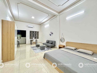 CĂN HỘ STUDIO CỬA SỔ TRỜI GẦN VÒNG XOAY LĂNG CHA CẢ, TIỆN ĐI NHÀ GA T3