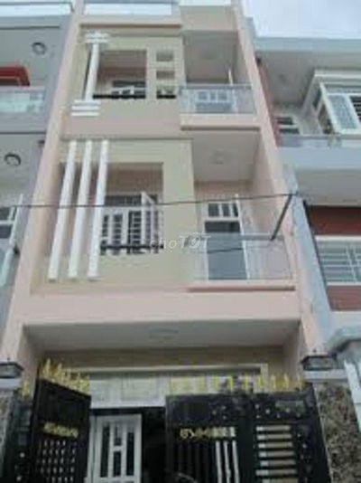 Q6, Bán Biệt thự MT khu Bình Phú, DT 8x16, Hầm + 2 Tầng, Giá bán 17 tỷ