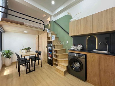 KHAI TRƯƠNG CHDV DUPLEX FULL NỘI THẤT NGAY SÁT EMART PHAN HUY ÍCH