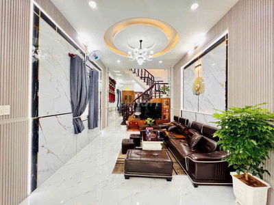 🏠SIÊU PHẨM HT35 GÓC 2 MẶT TIỀN,4x15M, 4PN-FULL NỘI THẤT,QUẬN 12🏠