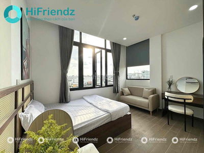 CĂN HỘ XÂY MỚI 100% GIÁ RẺ, PHÒNG ĐẸP SIU THOÁNG MÁT GẦN VLU,HÀNG XANH