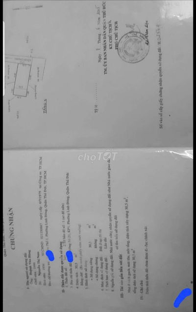 Nhà có sổ bán như giấy tay hẻm 1m2 đường 21 linh Đông Thủ Đức