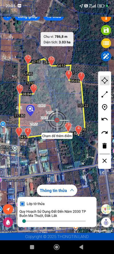 3héc ta trung tâm Buôn Ma Thuột,giá tốt hơn vùng ven