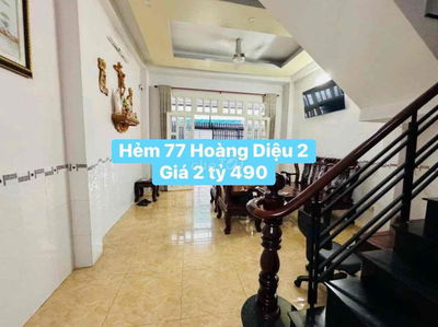 BÁN NHÀ HOÀNG DIỆU 2 THỦ ĐỨC GIÁ CHỈ 2TỶ490