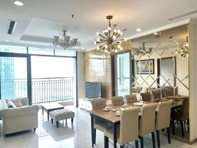 Cho thuê căn hộ Vinhomes Central Park 2PN, full nội thất, view đẹp