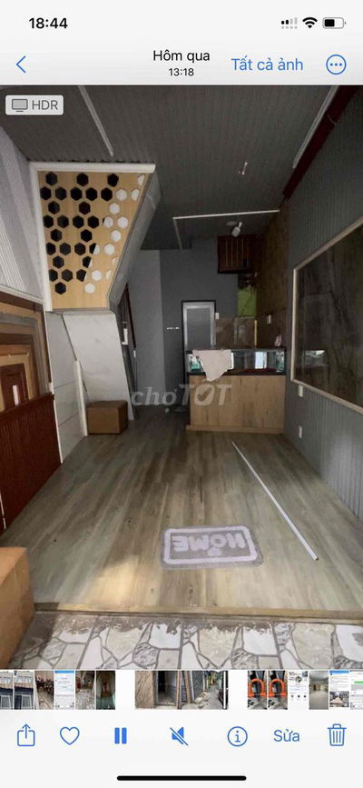 Cho thuê nhà đẹp Lê Đức Thọ GV, ngõ hẻm 3m, đúc 1 tấm, Miễn trung gian